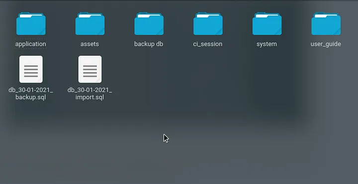Sensitive database files