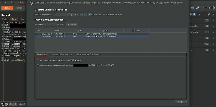 SSRF Vulnerability Testing