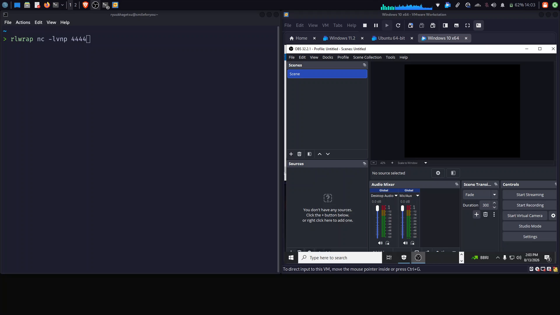 OBS Studio Scene Collection RCE — Two independent vectors in scene import