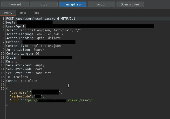 Burp Suite Request Analysis