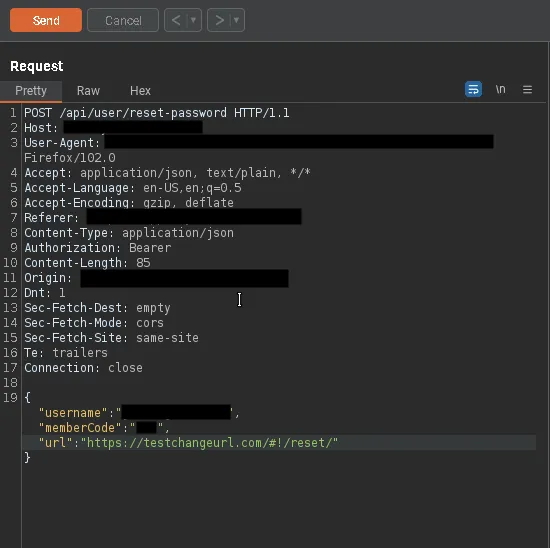 Burp Suite Request Analysis