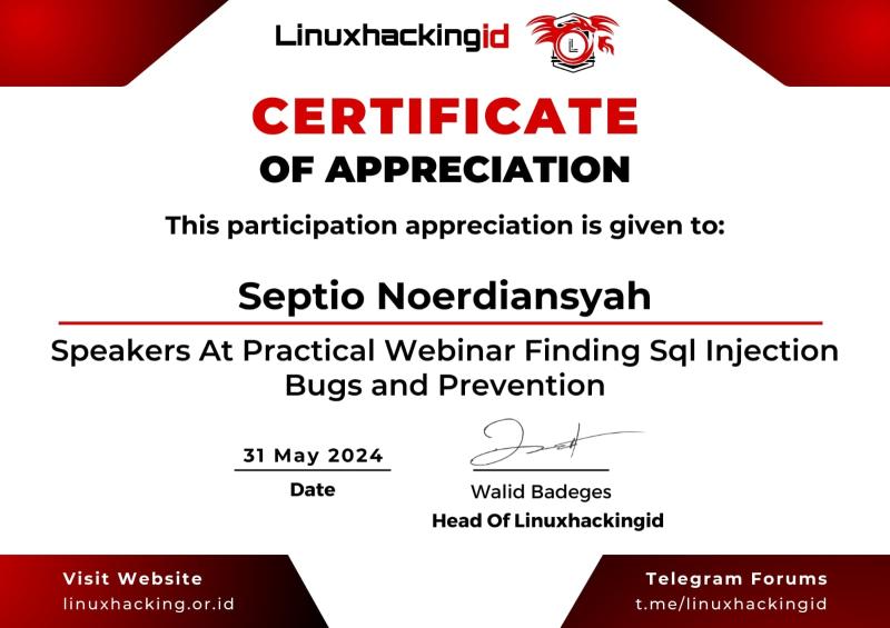 CNSP Certificate