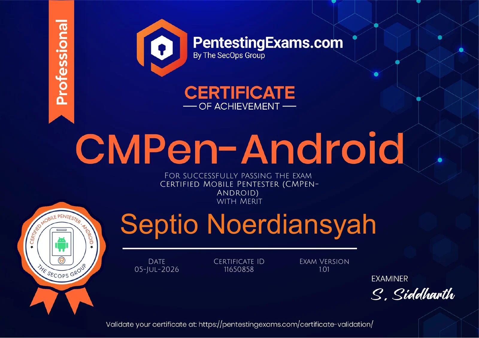 Certified Mobile Pentester (CMPen-Android) — The SecOps Group