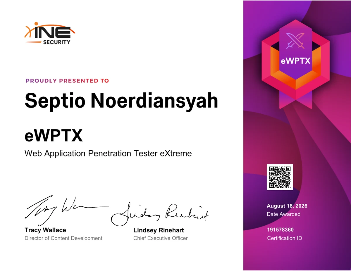 Web Application Penetration Tester eXtreme (eWPTX) — INE Security